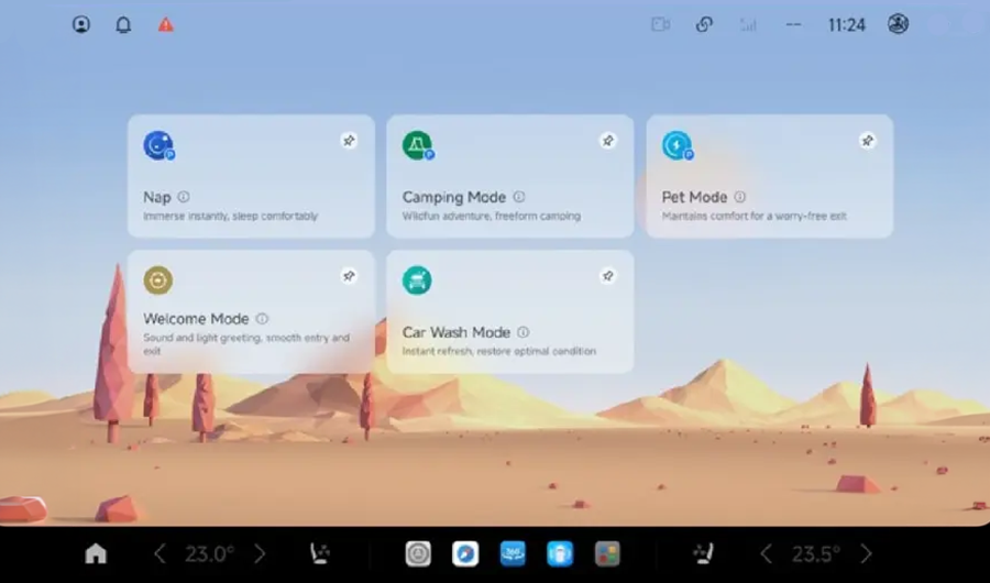 One-Touch Scene Modes